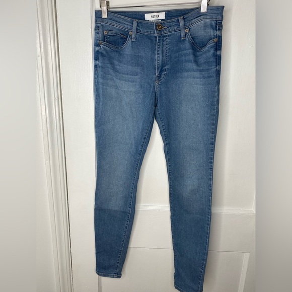 pistola Denim - Pistola Women's Blue Skinny Jeans 28 Pictured AS IS
